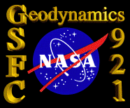 GSFC Geodynamics 921, NASA logo