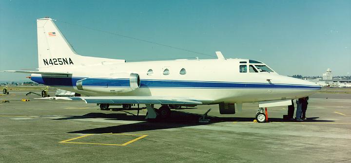 image of the T-39 while we are deployed at Bishop California