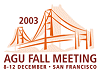2003 Fall AGU Meeting