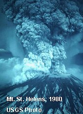 picture of Mt. St. Helens Eruption