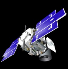 Picture of the ICESat satellite