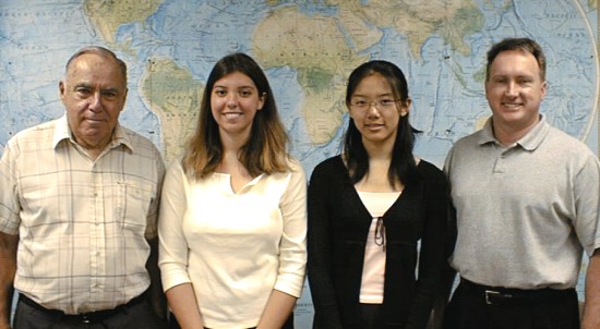 picture of Paul Lowman, Andrea Mullen, Xuelei Guo and Jacob Yates