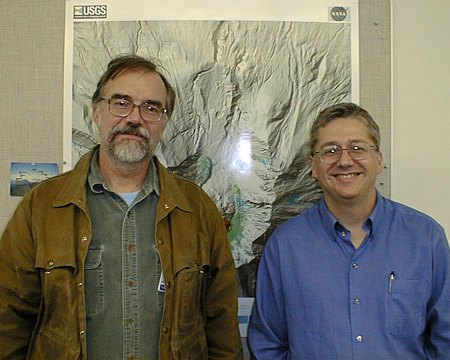 picture of Ralph Haugerud and David Harding
